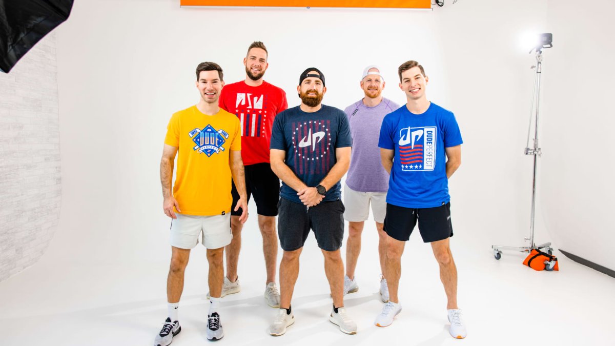 Popular YouTube channel Dude Perfect scores more than 100 million