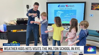 Weather Kids Goes to Milton School in Rye