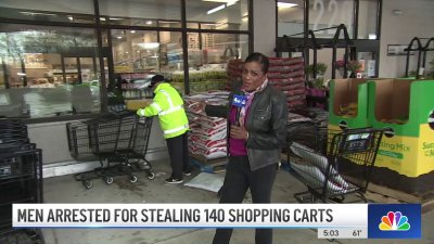 Men arrested for stealing 140 shopping carts from NJ ShopRite