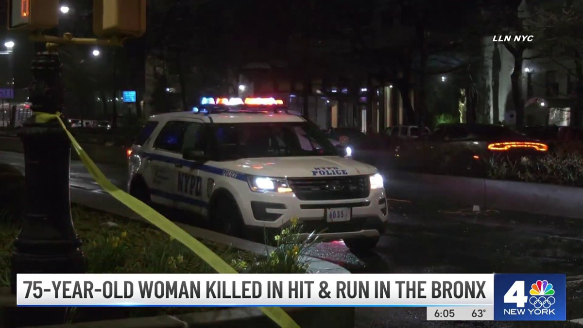 75-year-old woman killed in hit and run in the Bronx – NBC New York