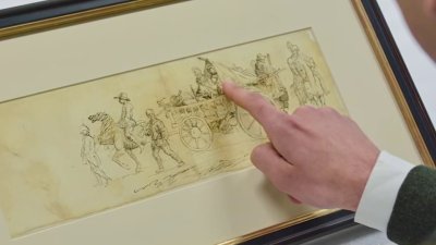 Rare Revolutionary War sketch uncovered in NYC apartment