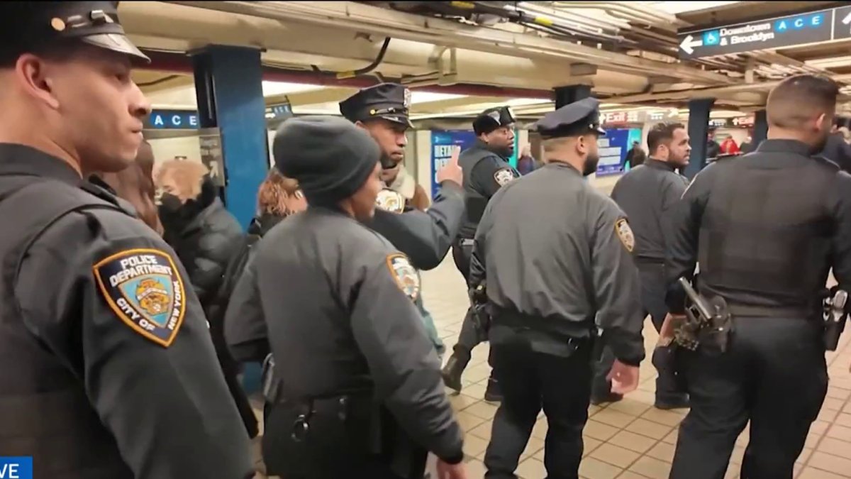 NYPD recaps officer subway surge to fight fare evasion during Operation ...