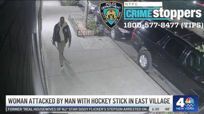 Woman attacked by man with a hockey stick in the East Village