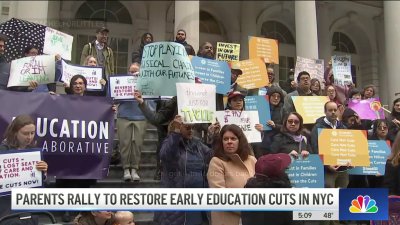 NYC parents fight early education budget cuts