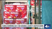 Orange County Diaper Bank running out of funding to help families