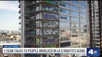 Graffiti artists share why they tag Downtown LA's ‘Graffiti Towers'