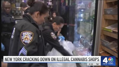 New York cracking down on illegal cannabis shops