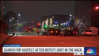 Search continues for person who shot an LA County sheriff's deputy in West Covina