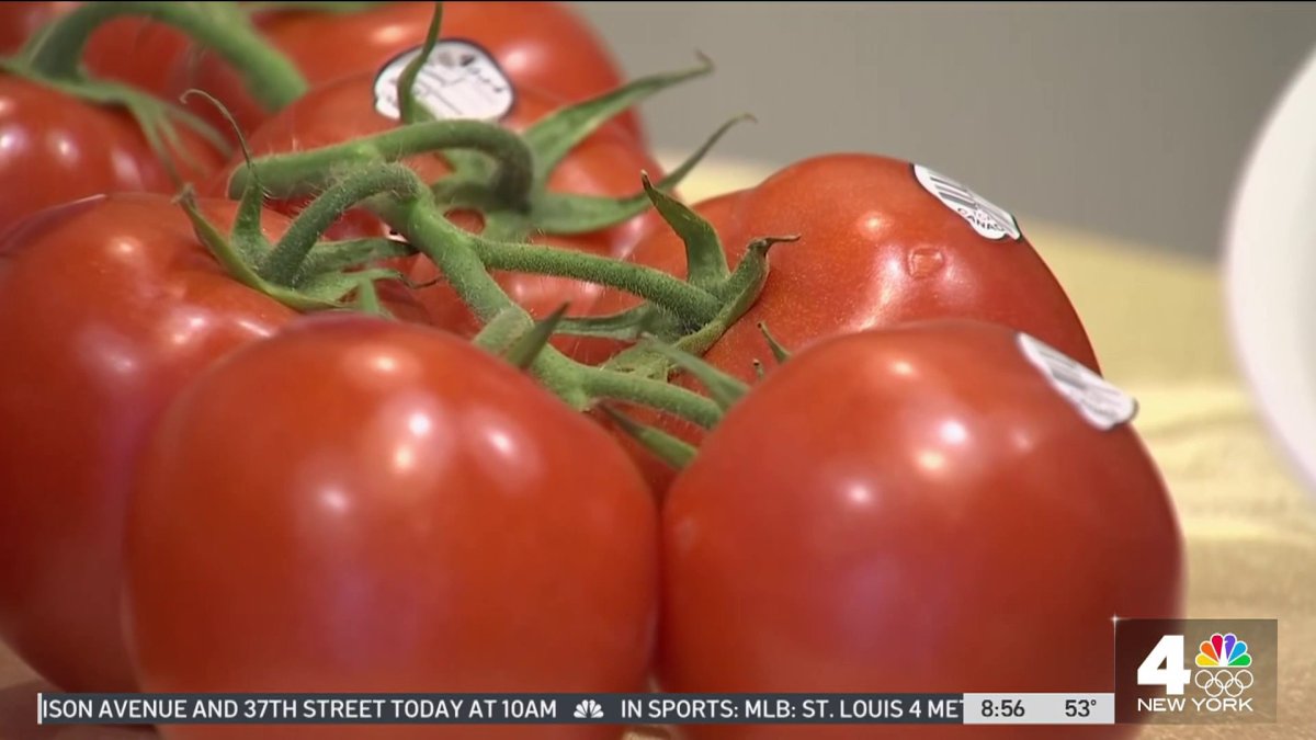 Produce Pete Vine tomatoes NBC New York