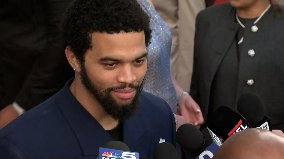 2025 NFL Draft Bears select Caleb Williams with No. 1 pick NBC New York