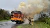 Probe underway into Garden State Parkway school bus fire that sent 10 students fleeing