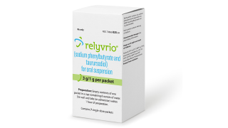 This image provided by Amylyx Pharmaceuticals shows the drug Relyvrio