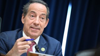 Rep. Jamie Raskin (D-MD) speaks during a House Committee on Oversight and Accountability hearing on Capitol Hill in Washington, DC, on September 28, 2023.