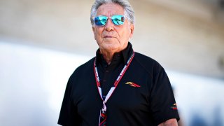 Mario Andretti at Circuit of the Americas in Austin, Texas, on Oct. 20.