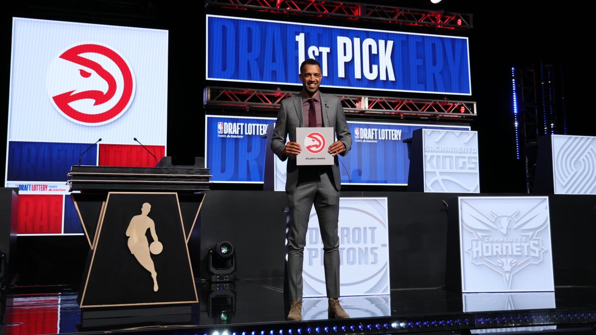 Atlanta Hawks jump 9 spots to win NBA draft lottery. Here are the full results