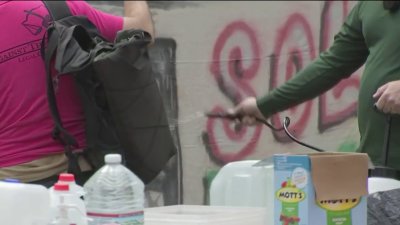 Man sprays liquid on tents of pro-Palestinian protesters at Penn, police say