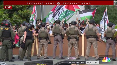Arrests made during protest at UT Dallas