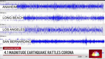 4.1-magnitude earthquake shakes Corona