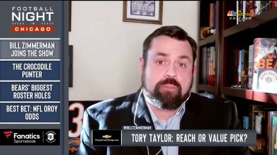 Zimmerman: Bears fans will love punter Tory Taylor