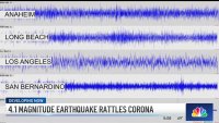 4.1 magnitude earthquake rattle Corona