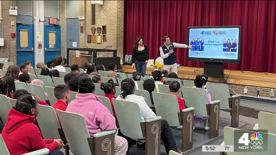 Weather Kids Visits PS 160 in the Bronx