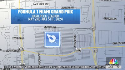 Road closures in effect for Formula 1 Miami Grand Prix