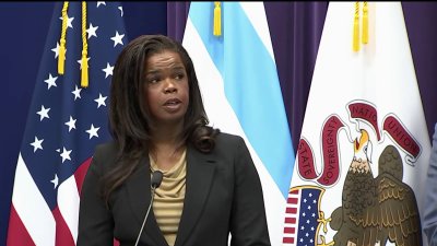 Kim Foxx details charges against Xavier Tate in the murder of Officer Luis Huesca