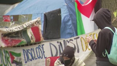 Pro-Palestinian encampment at Penn enters ninth day
