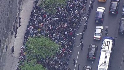 NYU protesters march through city after encampment breakups