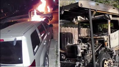 Four tow trucks burned in Concord, Bay Point