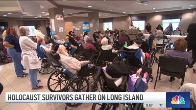 Holocaust survivors gather on Long Island