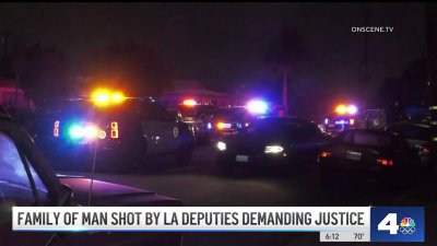 Family of man shot by LA deputies demand justice