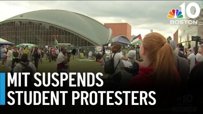 MIT suspends student protesters