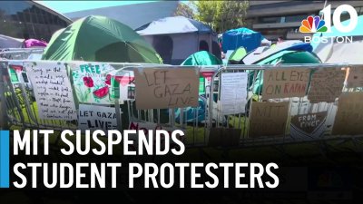 MIT students suspended amid pro-Palestinian protests