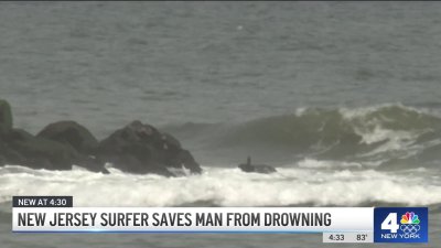 New Jersey surfer saves man from drowning