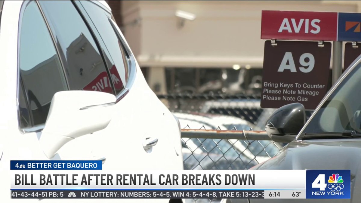 Woman battles bill after rental car breakdown NBC New York