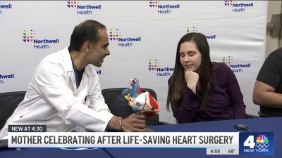 Long Island mother celebrating after life-saving heart surgery