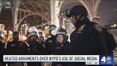 Heated arguments during budget hearing over NYPD's use of social media