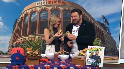 Adam Richman knows what's cooking at Citi Field!