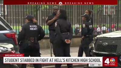 Student stabbed in fight at Hell's Kitchen high school
