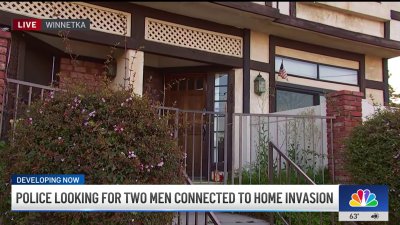 Police looking for two men connected to home invasion