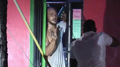 Owner of Miami restaurant confronts intruder after seeing him on surveillance cameras