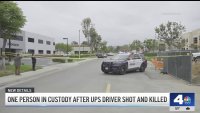 UPS driver shot to death in his work truck; 1 arrest made