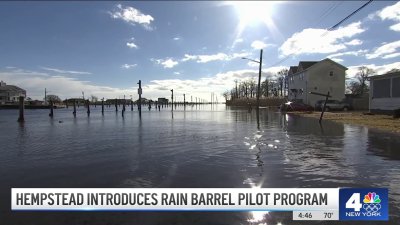 Hempstead introduces rain barrel pilot program using collected storm runoff to conserve water