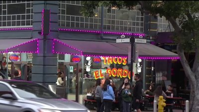 Police searching for trio accused of beating man outside downtown Tacos El Gordo