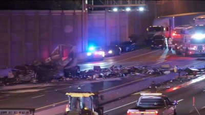 Latest on double fatal crash on I-80 in New Jersey