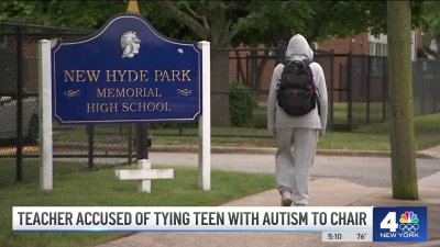 Long Island teacher accused of tying nonverbal teen with autism to chair