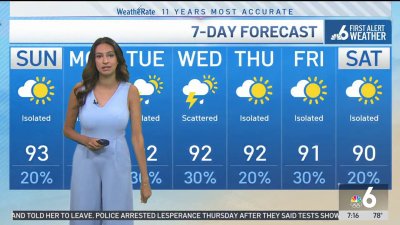 NBC First Alert forecast – May 26, 2024 morning