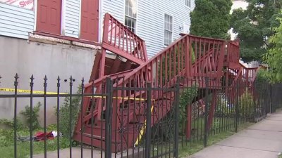 Deck collapses during family celebration in Newark, leaving eight injured