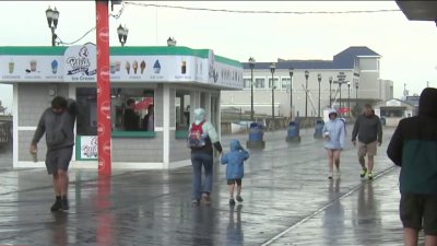 Memorial Day washout along the Jersey Shore